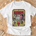 ストレンジャー・シングス プロモコミック The Partyecna セピア ヴィンテージ Tシャツ 高齢者への贈り物