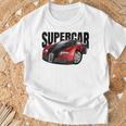 スー、スポーツカー、マッスルカー、レースカーのtシャツ。 Tシャツ 高齢者への贈り物