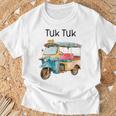 タイ トゥクトゥク バンコク Tシャツ 高齢者への贈り物