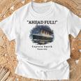 タイタニック・アヘッド フルクルーズ船 キャプテン・スミス 1912 タイタニック Tシャツ 高齢者への贈り物