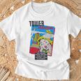 タワーレコード パサデナ レトロ ヴィンテージ 音楽 Tシャツ 高齢者への贈り物