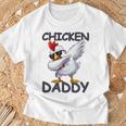 チキン パパ ニワトリ 父 チキン ジャンパー 農家 父の日 長袖tシャツ Tシャツ 高齢者への贈り物