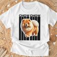 チャウチャウ犬愛好家 Tシャツ 高齢者への贈り物
