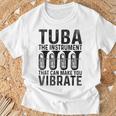 チューバ 振動させる楽器 ミュージシャン チューバ Tシャツ 高齢者への贈り物