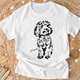 トイプードル かわいい犬好きのギフト レディース スタンダードプードル メンズ Tシャツ 高齢者への贈り物