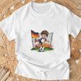 ドイツ サッカー 少年 フットボール 長袖tシャツ Tシャツ 高齢者への贈り物