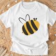ハチ愛好家のためのかわいい蜂 はちみつ Tシャツ 高齢者への贈り物