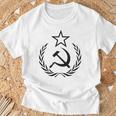ハンマーと鎌 リース ソ連 ソビエト連邦 Tシャツ 高齢者への贈り物