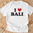 バケーションアイランドハート-ファニーアイラブバリ Tシャツ 高齢者への贈り物