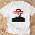 パロディ Kim Jung Un Rocketman ボックスロゴtシャツ Tシャツ 高齢者への贈り物