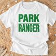 パークレンジャーパークランドワイルドライフフォレスト法執行機関 Tシャツ 高齢者への贈り物