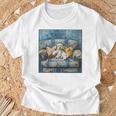 ビション・フリーゼ 音楽愛好家 絵画 犬 Tシャツ 高齢者への贈り物
