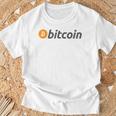 ビットコインbtcコイン暗号トレーダーBitcoinフューチャーフリーダムギフト Tシャツ 高齢者への贈り物