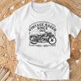 ビンテージレーサー、1964年創業、レトロバイク。オートバイ愛好家。 Tシャツ 高齢者への贈り物