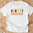 ビール 酒 面白いtシャツ No Beer No Life 飲み おもしろ 飲み会 のんべえ メンズ ネタ 服 長袖tシャツ Tシャツ 高齢者への贈り物