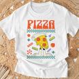 ピザ愛好家 ピザピース Tシャツ 高齢者への贈り物