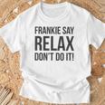 フランキー・セイ・リラックス、やらないで Tシャツ 高齢者への贈り物