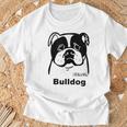 ブルドッグ Tシャツ 高齢者への贈り物