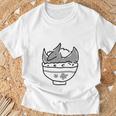 プテラノ丼 長袖tシャツ Tシャツ 高齢者への贈り物