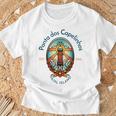 ポンタ・ドス・カペリーニョス灯台 アゾレス諸島 Tシャツ 高齢者への贈り物