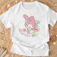 マイメロディ キャンディ ライトカラー Tシャツ 高齢者への贈り物