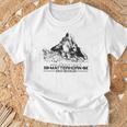 マッターホルン スイス アルプス ツェルマット ハイキング 山 アドベンチャー Tシャツ 高齢者への贈り物