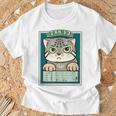 マヌルネコ Pallas's Cat Tシャツ 高齢者への贈り物