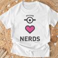 ミニオン Nerds Tシャツ 高齢者への贈り物