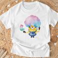 ミニオン Water Colorcotton Candytuart Tシャツ 高齢者への贈り物