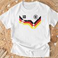 レトロなドイツシャツサッカージャージードイツ Tシャツ 高齢者への贈り物