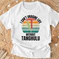 レトロタングル「Tanghuluなしでは人生は想像できない」 Tシャツ 高齢者への贈り物