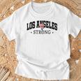 ロサンゼルスストロングカリフォルニアストロング、Laストロングサポート Tシャツ 高齢者への贈り物