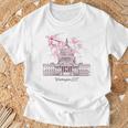 ワシントンdcキャピトルビル桜 Tシャツ 高齢者への贈り物