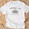 奈良、東大寺、世界遺産、仏教寺院、日本 Tシャツ 高齢者への贈り物