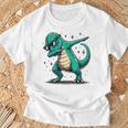 恐竜 ダビングサングラス ダブダンス Tシャツ 高齢者への贈り物