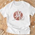日本 鬼 悪魔 般若 漢字 Tシャツ 高齢者への贈り物