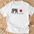 日本国旗 日本の国コード Jpnports Games アスリート Tシャツ 高齢者への贈り物