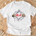 横山 苗字 面白いtシャツ 胸 名前 おもしろ グッズ 服 筆文字 文字 入り 面白い ネタ メンズ Tシャツ 高齢者への贈り物