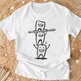歯科医矯正歯科歯の歯 Tシャツ 高齢者への贈り物