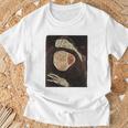 死んだ母 エゴン・シーレ作 1910 長袖tシャツ Tシャツ 高齢者への贈り物