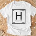 水素シンボルコスチューム。 Tシャツ 高齢者への贈り物