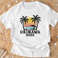 沖縄 2025 家族旅行 友達 団体行楽 マッチング Tシャツ 高齢者への贈り物