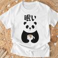 眠い 面白いtシャツ 文字入り メンズ おもしろ 面白い 服 オリジナル おもしろグッズ 文字 Tシャツ 高齢者への贈り物