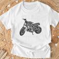 緑寿祝い バイク好き 車好き 父 男性 女性 クラシック 66歳 The Road Never Ends At 66 Tシャツ 高齢者への贈り物