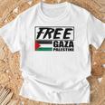 自由ガザ パレスチナ パレスチナ 国旗 自由パレスチナ ガザ Tシャツ 高齢者への贈り物