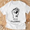 自由パレスチナ・ガザ反戦平和反占領 Tシャツ 高齢者への贈り物