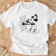 蒸気船ウィリー・ミッキー Tシャツ 高齢者への贈り物