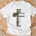 迷彩 スペイン語 聖書 一節 クリスティアーノerso Tシャツ 高齢者への贈り物