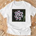 面白いhoya Flowers 多肉植物 ガーデニング 植物 Tシャツ 高齢者への贈り物
