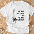 音量が大きいほど良い Tシャツ 高齢者への贈り物